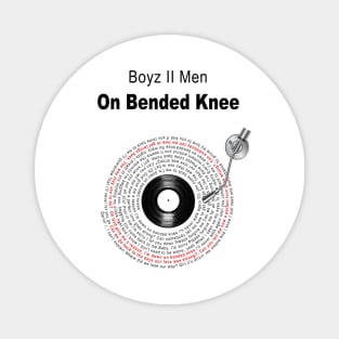 ON BENDED KNEE LYRICS ILLUSTRATIONS Magnet